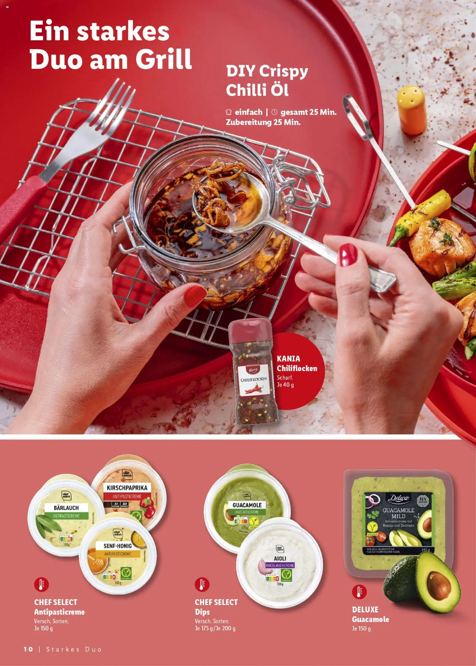 Lidl Prospekt – gültig ab 25.04.2026 | Seite: 10 | Produkte: Grill, Öl, Zwiebeln