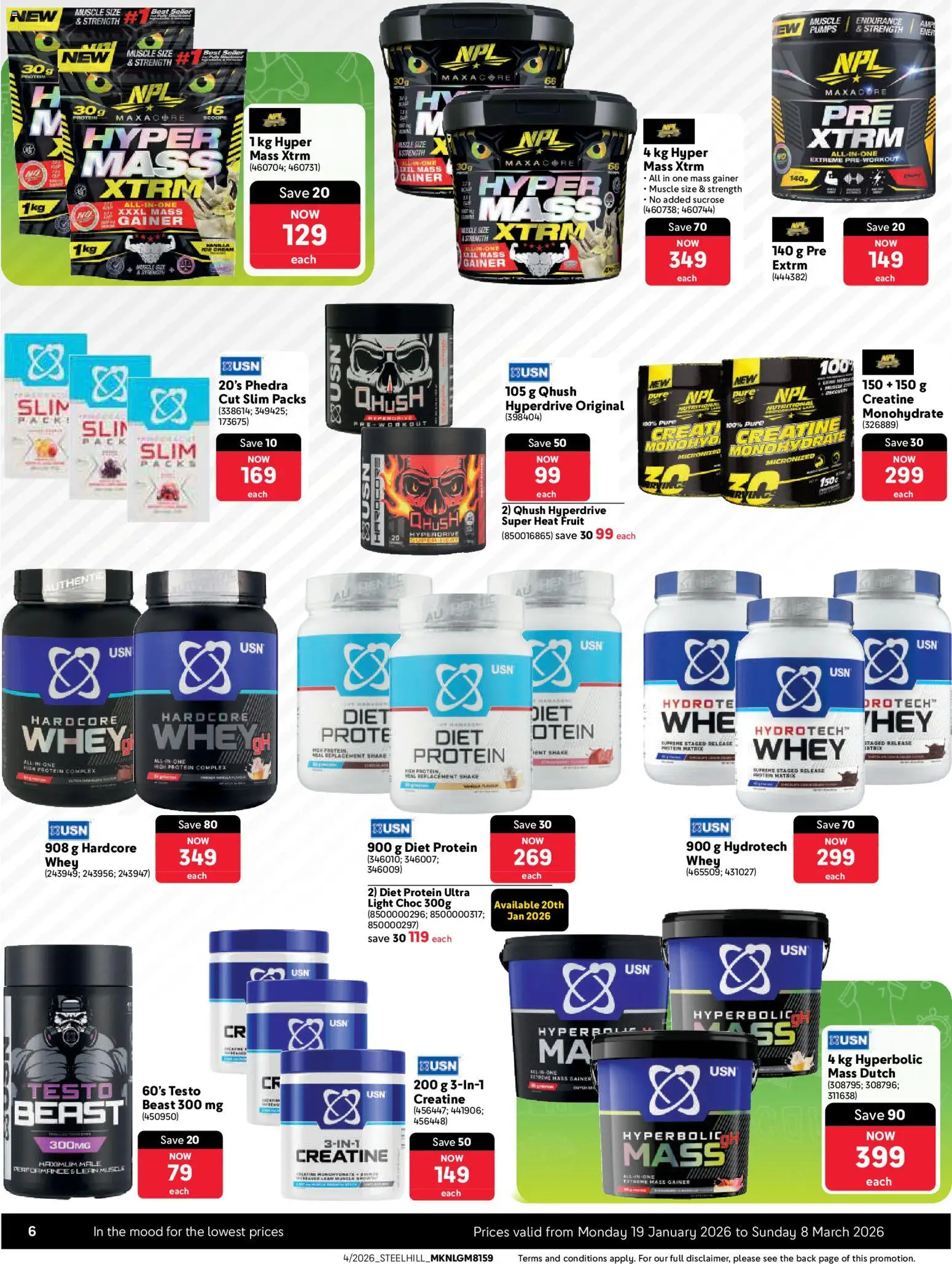 New Makro catalogue – valid from 19.01.2026 | Page: 6 | Products: Detergente líquido, Light, Fruit