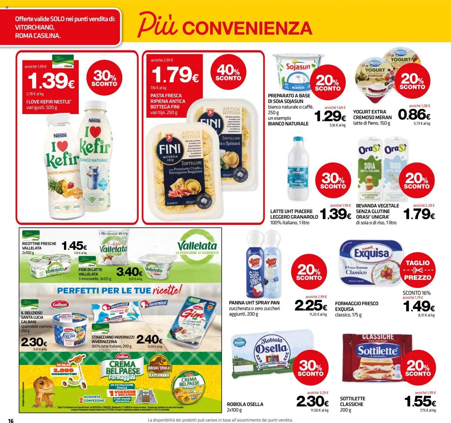 Volantino Superconti del 23.04.2026 | Pagina: 17 | Prodotti: Prosciutto Crudo, Riso, Latte, Tortelloni