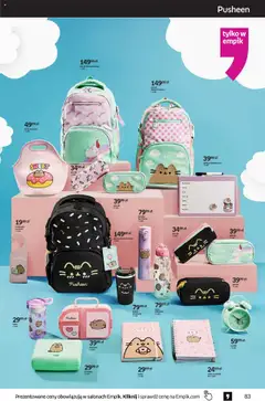Empik promocje od 02.07.2025 | Strona: 83 | Produkty: Plecak, Budzik, Torba
