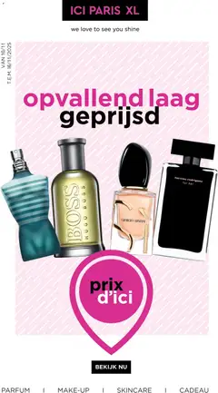 ICI Paris XL folder - Voorbeeld van een folder van ICI Paris XL, geldig van 10.11.2025