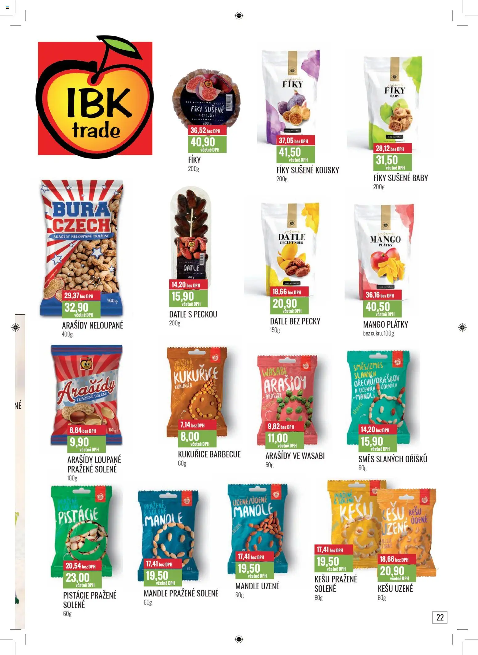 Ratio leták od 01.12.2025 | Strana: 23 | Produkty: Kešu, Mango, Arašídy, Datle