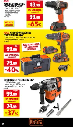 Hubo folder - Voorbeeld van een folder van Hubo, geldig van 01.11.2025 | Pagina: 10 | Producten: Koffer, Jeu de go