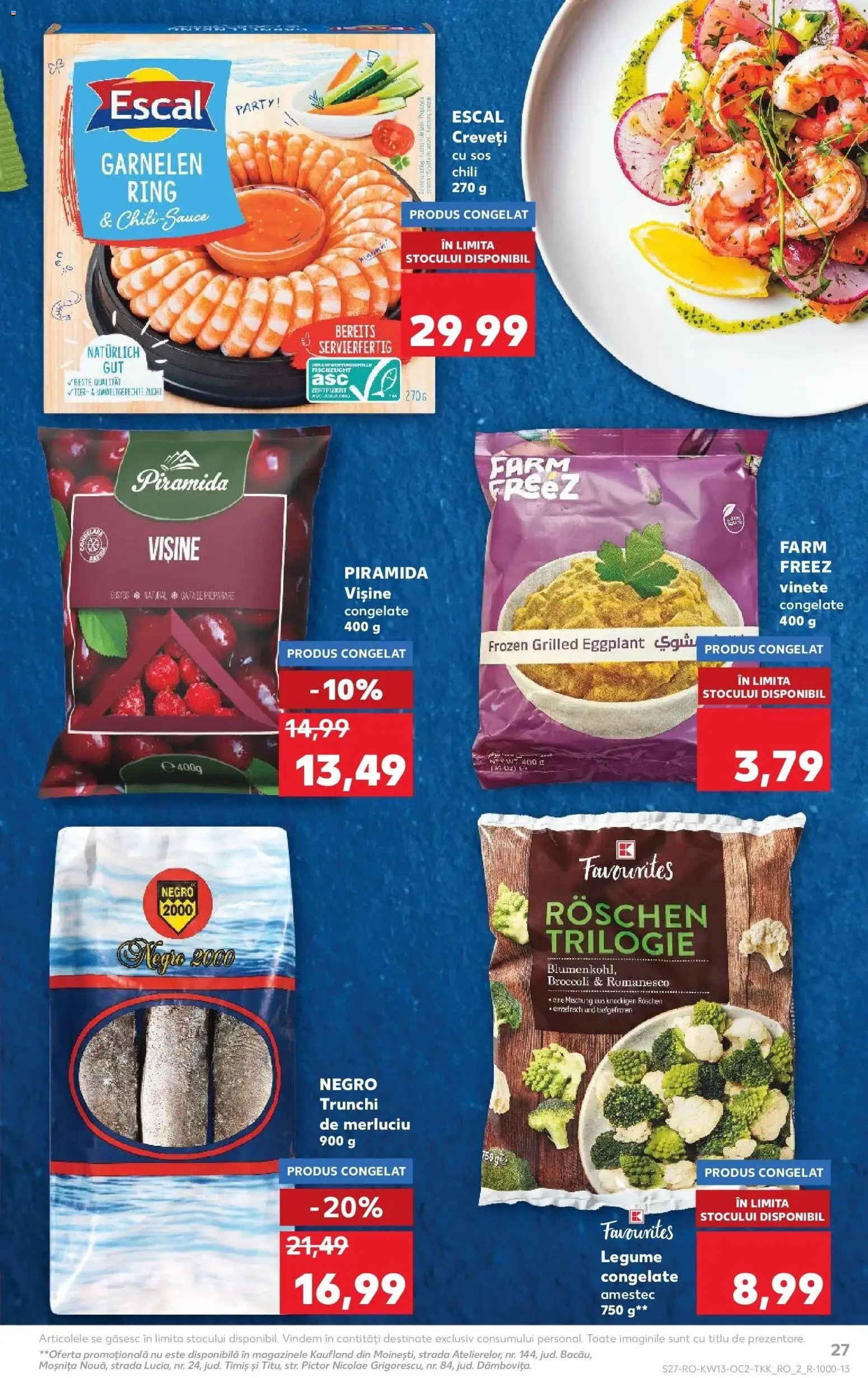 Noul catalog Kaufland – valabil de la 25.03.2026 | Pagină: 27 | Produse: Legume, Sos