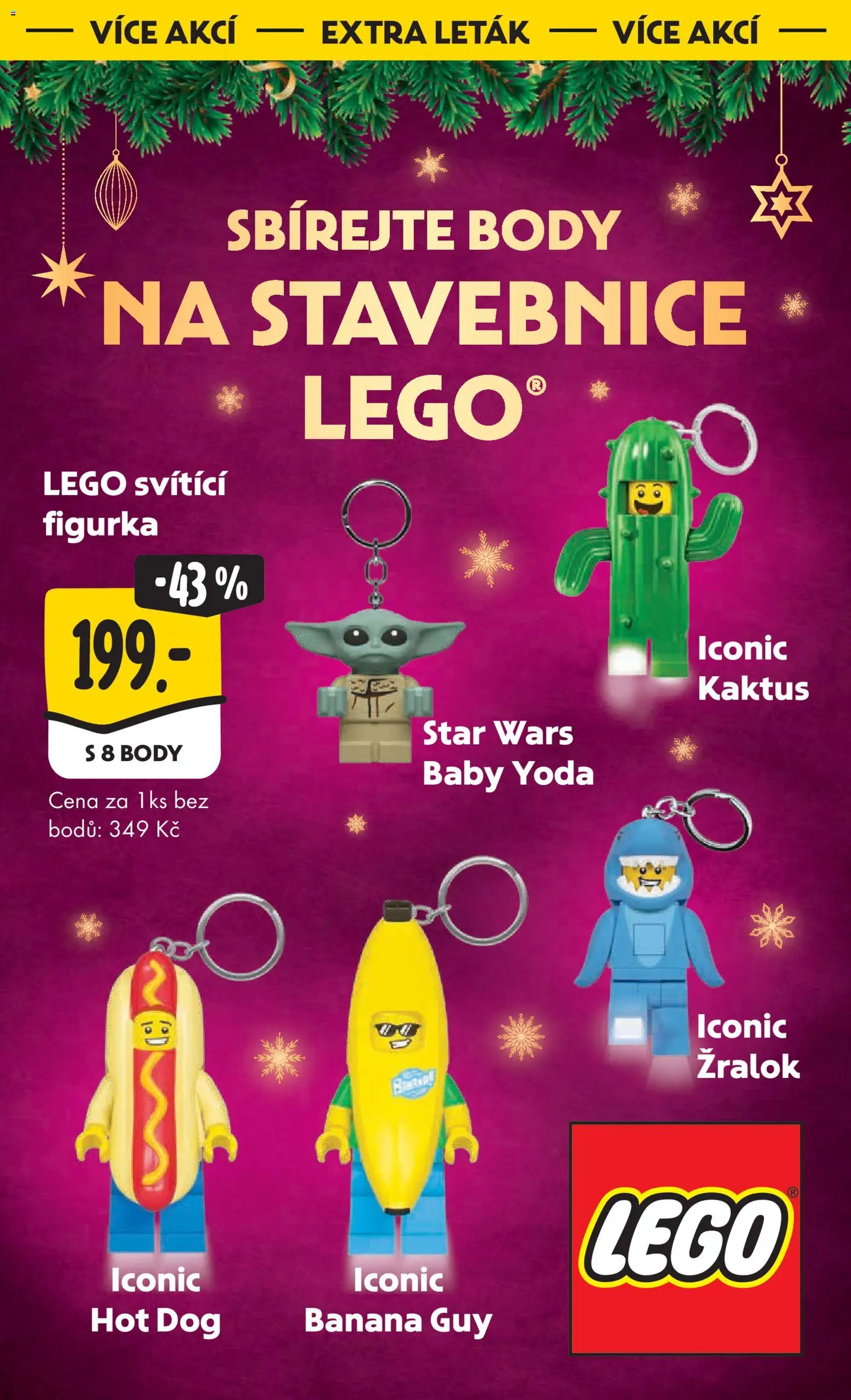 Albert leták - Hypermarket od 05.11.2025 | Strana: 62 | Produkty: LEGO, Stavebnice, Hot dog, Body