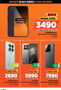 Power - Black Friday - Förhandsvisning av reklamblad från butik Power aktuell från 24.11.2025 | Sida: 48 | Produkter: Telefon, Smartphone, Kamera