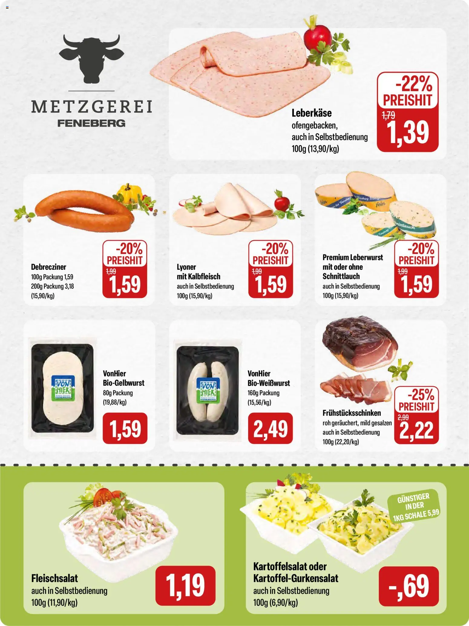 Feneberg Angebote – gültig ab 29.01.2026 | Seite: 2 | Produkte: Leberkase