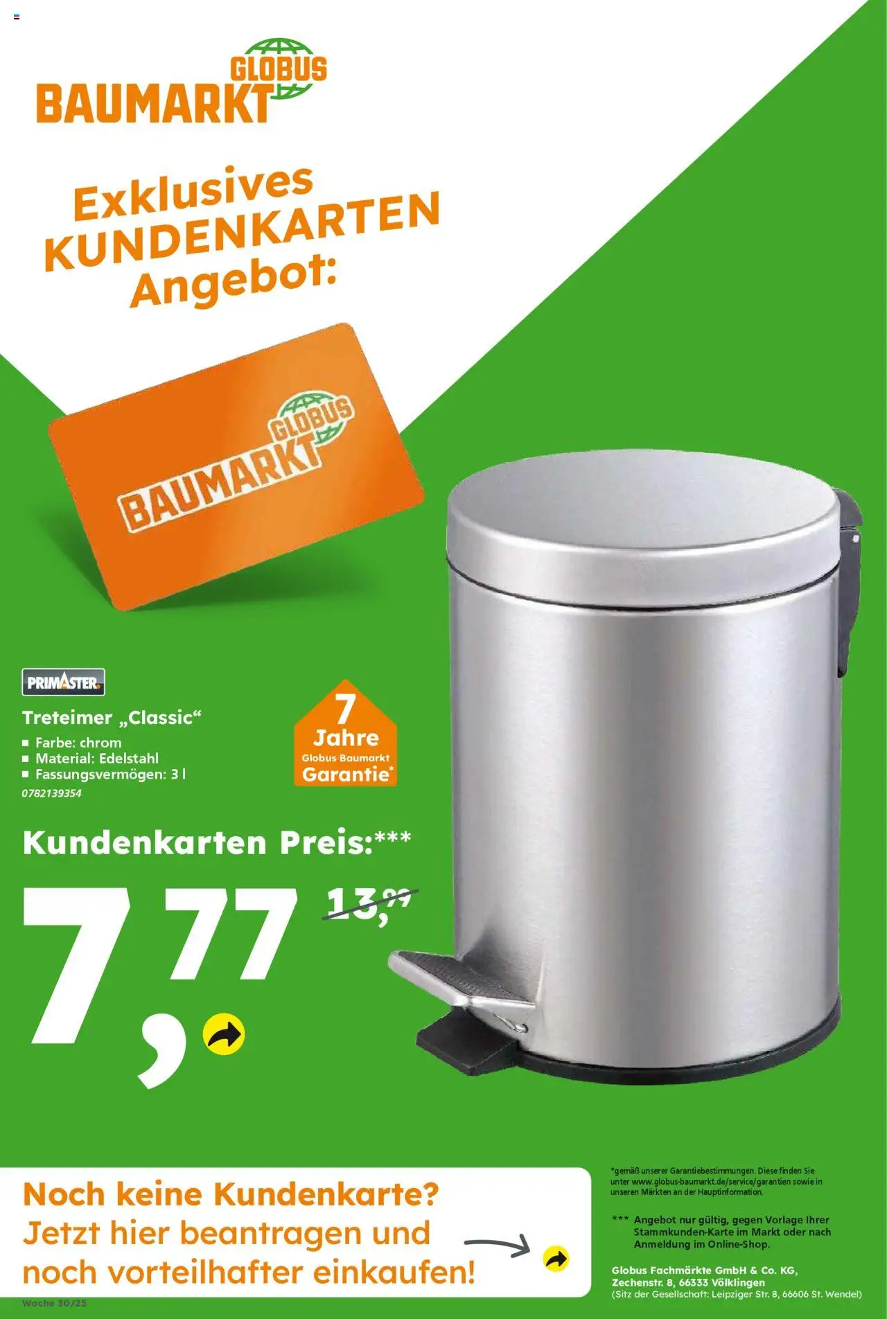 Globus Baumarkt Prospekt 	 - gültig ab dem 21.07.2025 | Seite: 10