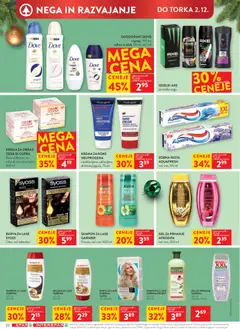 Spar katalog akcije – veljaven od 26.11.2025 | Stran: 29 | Izdelki: Barva za lase, Krema, Deodorant, Barva