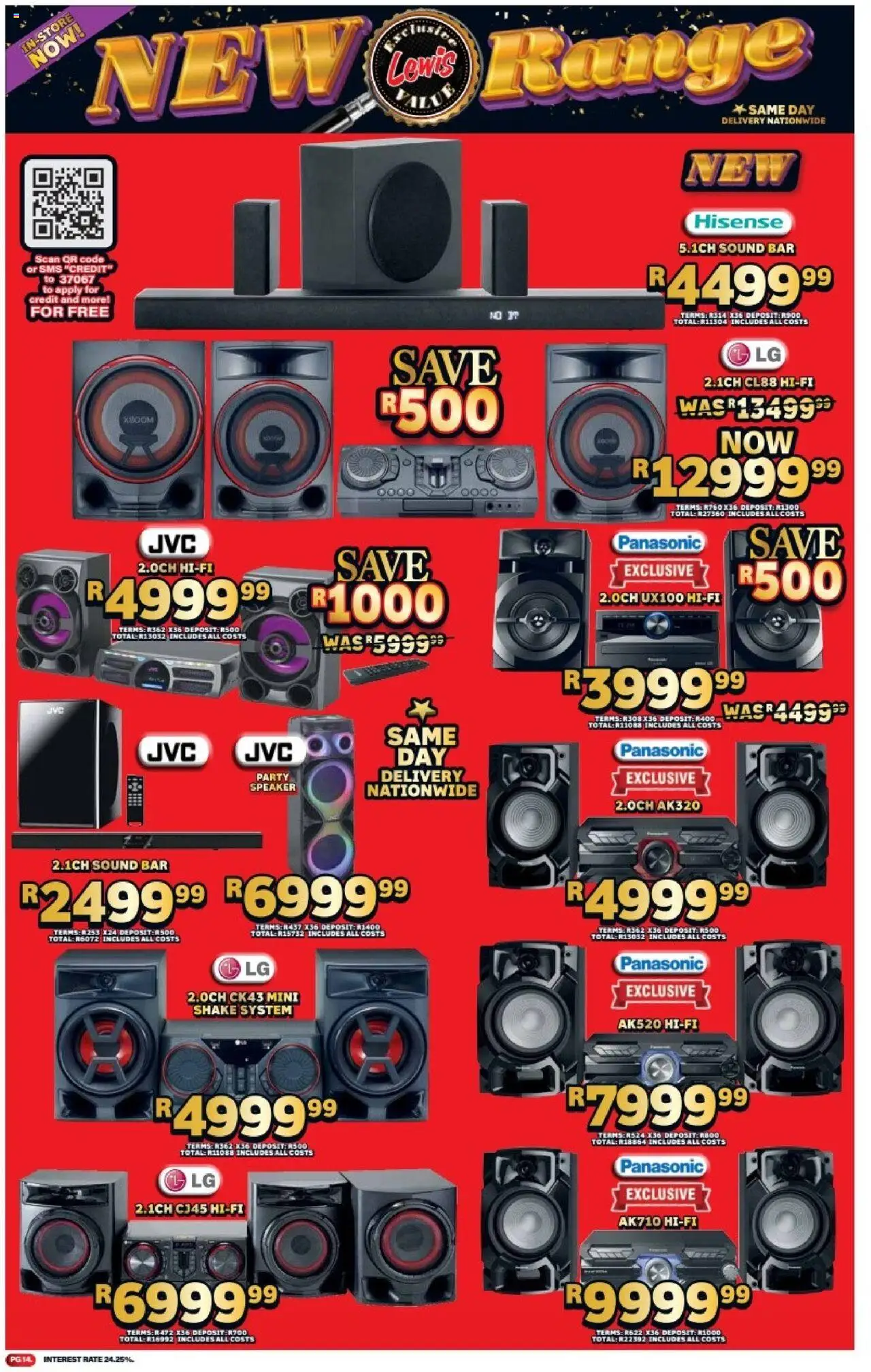 Lewis Stores Specials │ valid from 11.08.2025 | Page: 14 | Products: Speaker