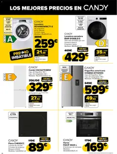 Vista previa Carrefour - Black Friday válido desde el 20.11.2025 | Página: 20 | Productos: Dispensador, Congelador, Lavadora, Horno