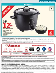 Auchan - Offres du moment hypers - Voorbeeld van een folder van Auchan, geldig van 03.02.2026 | Pagina: 41