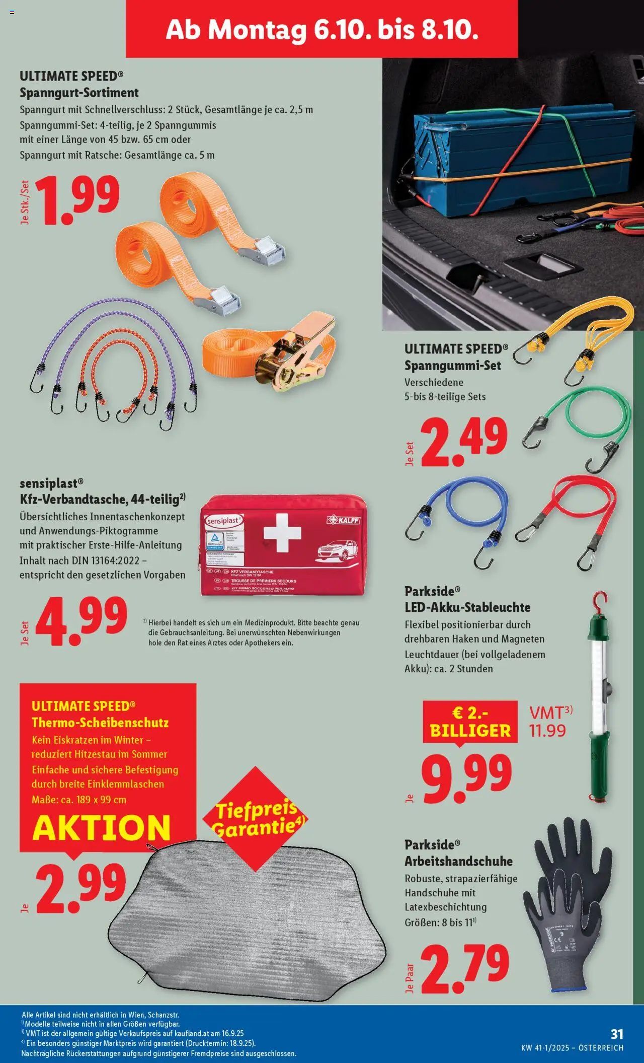 Lidl - Flugblatt gültig ab 02.10.2025 | Seite: 33 | Produkte: Handschuhe