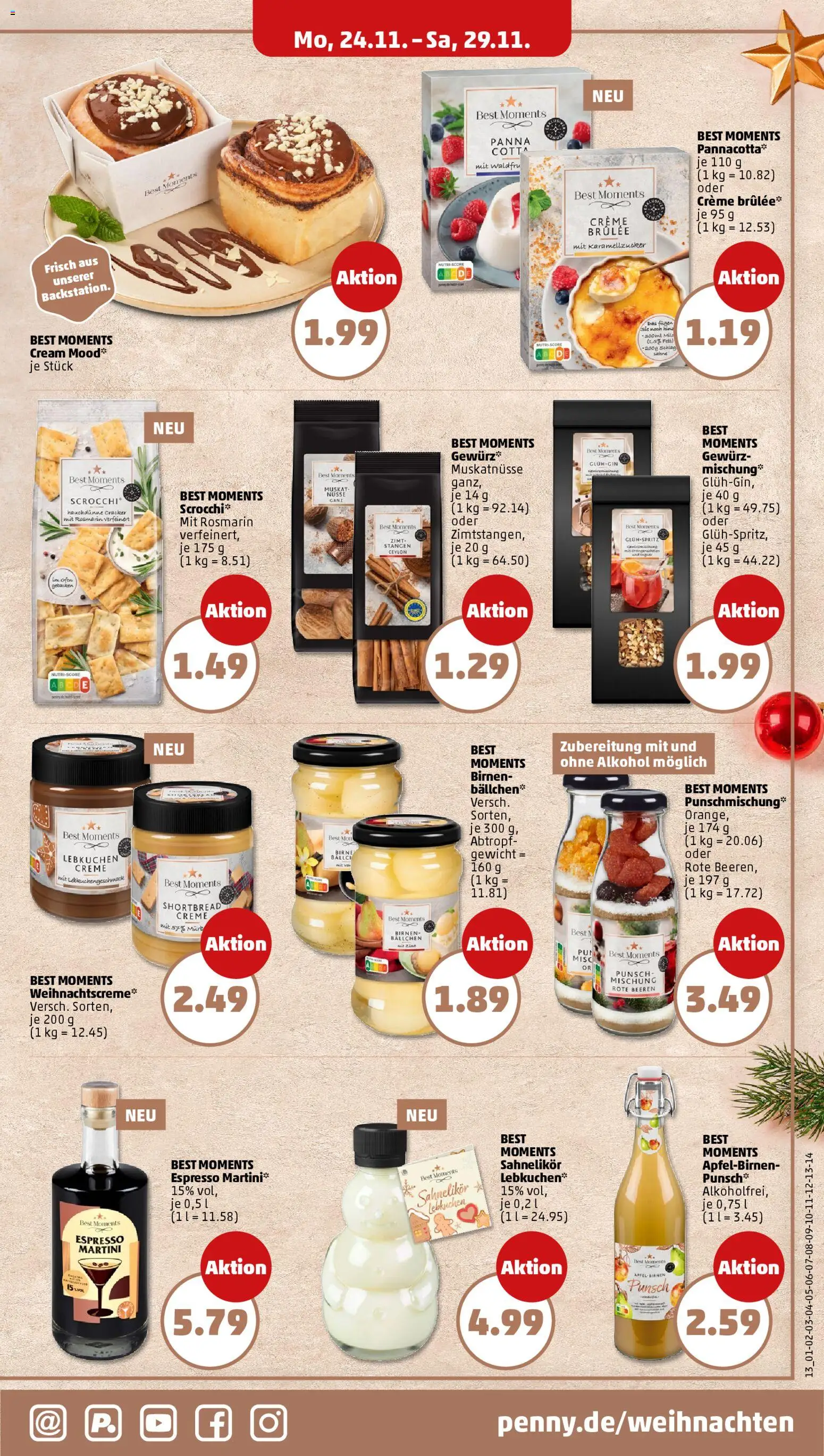 Penny Prospekt 	 – gültig ab 01.12.2025 | Seite: 15 | Produkte: Gewicht, Äpfel, Birne, Nüsse