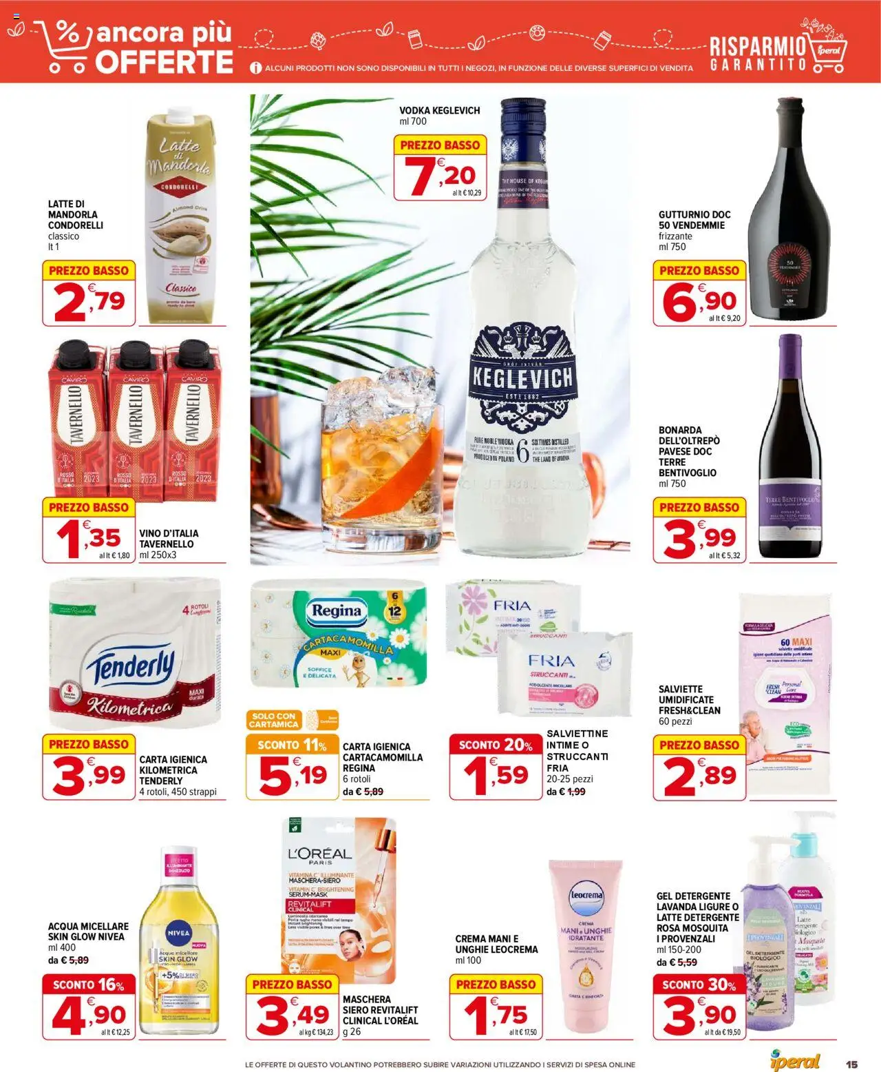 Volantino Iperal del 18.06.2025 | Pagina: 15 | Prodotti: Crema, Detergente, Latte, Lavanda