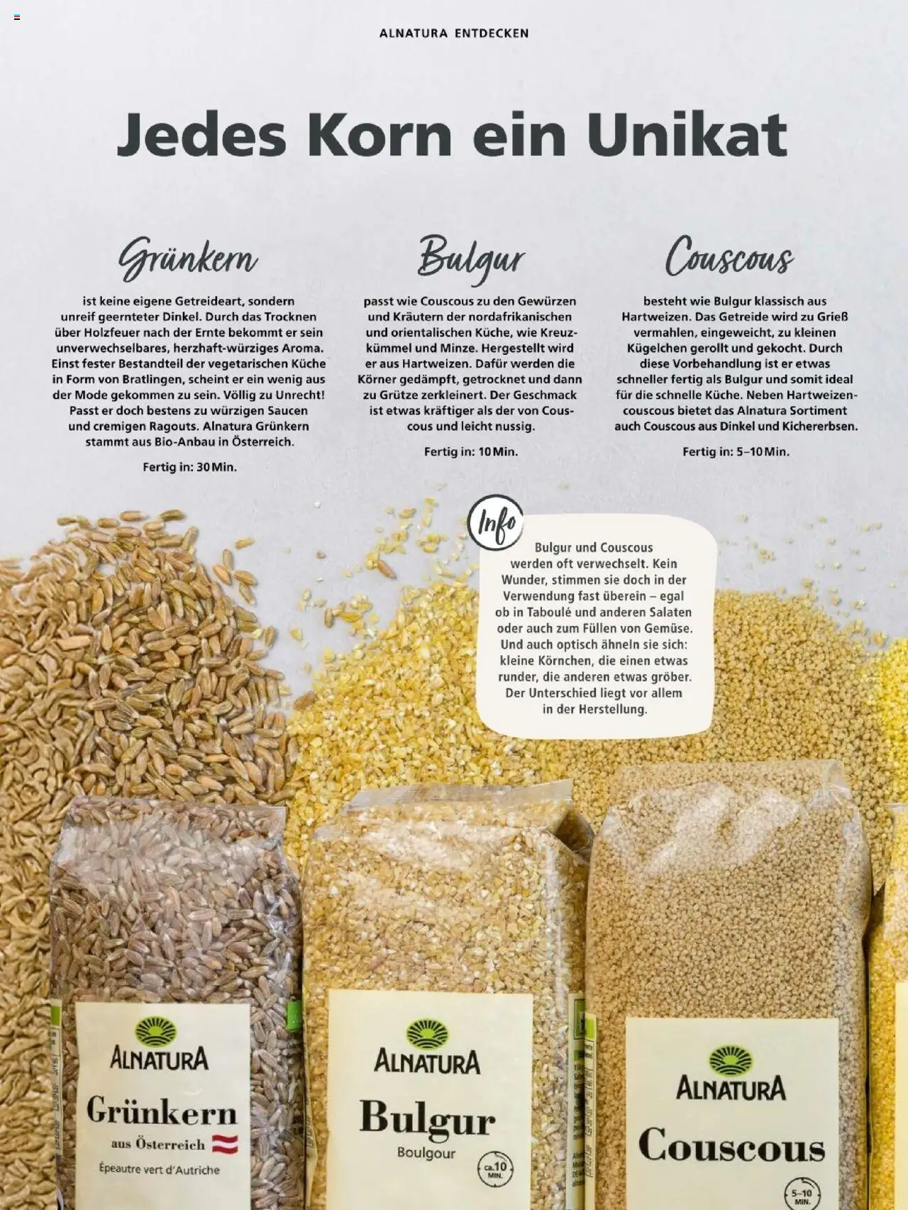 Alnatura Prospekt - gültig ab dem 01.08.2025 | Seite: 24 | Produkte: Küche, Getreide