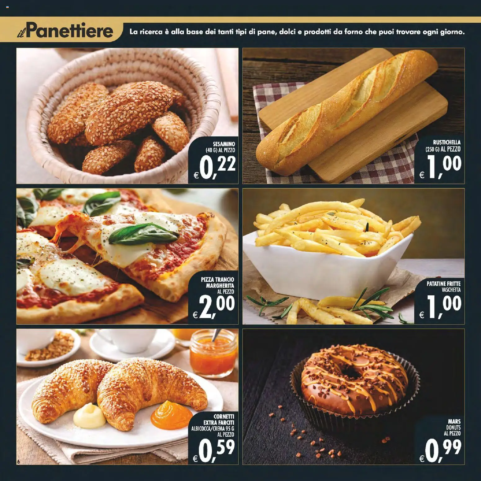 Volantino Decò del 07.04.2026 | Pagina: 6 | Prodotti: Pizza, Patatine, Forno