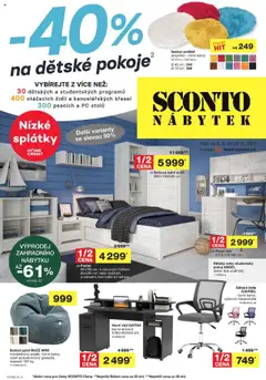 Náhled letáku Sconto nábytek leták od 06.08.2025