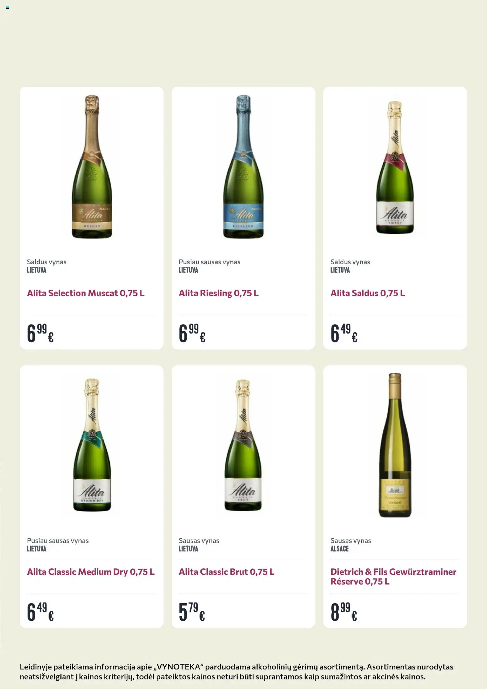 VYNOTEKA akcijos nuo 29.12.2025 | Puslapis: 17 | Prekių: Vynas