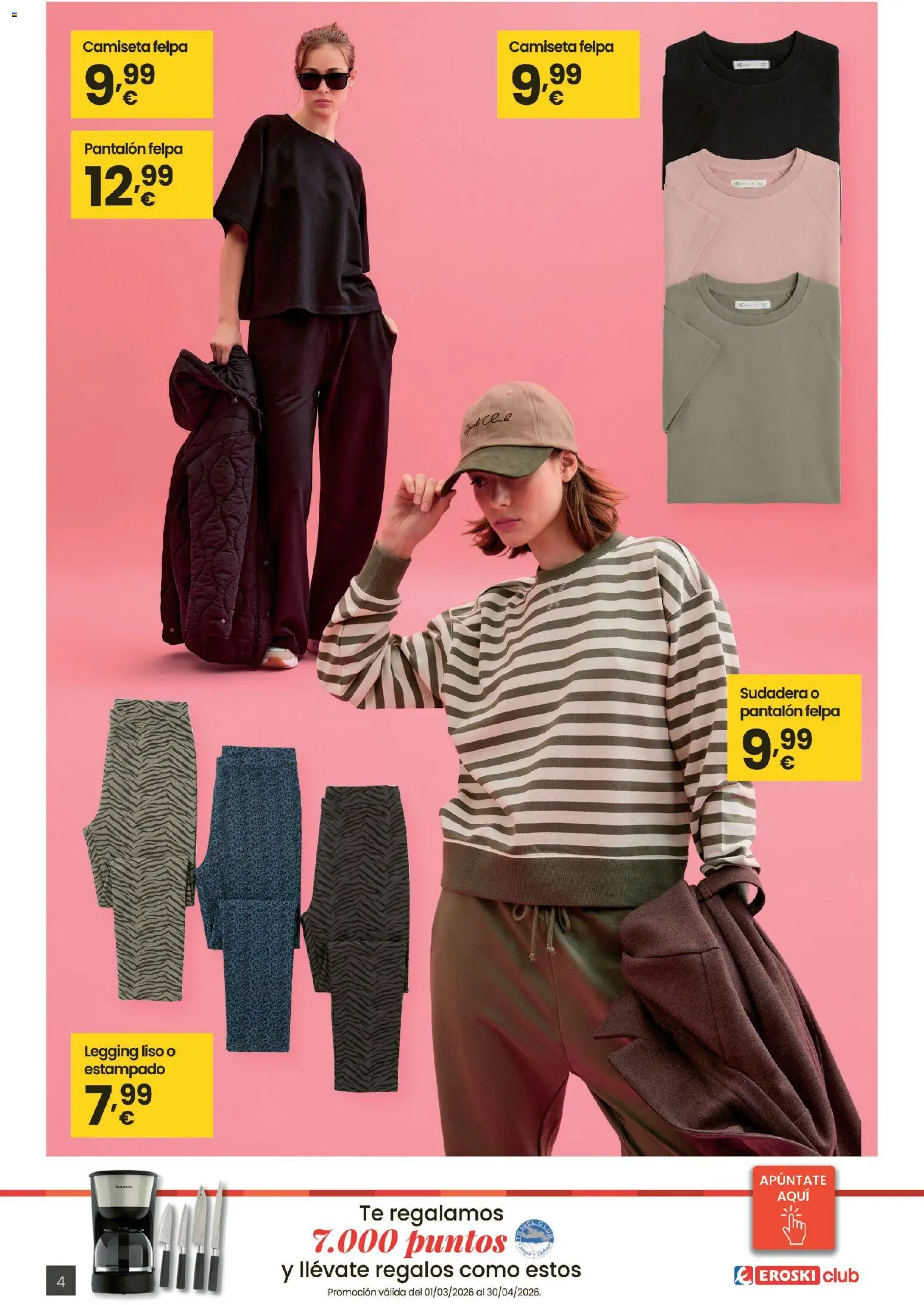 Eroski - Qué planazo │ válido desde el 26.03.2026 | Página: 4 | Productos: Sudadera, Té