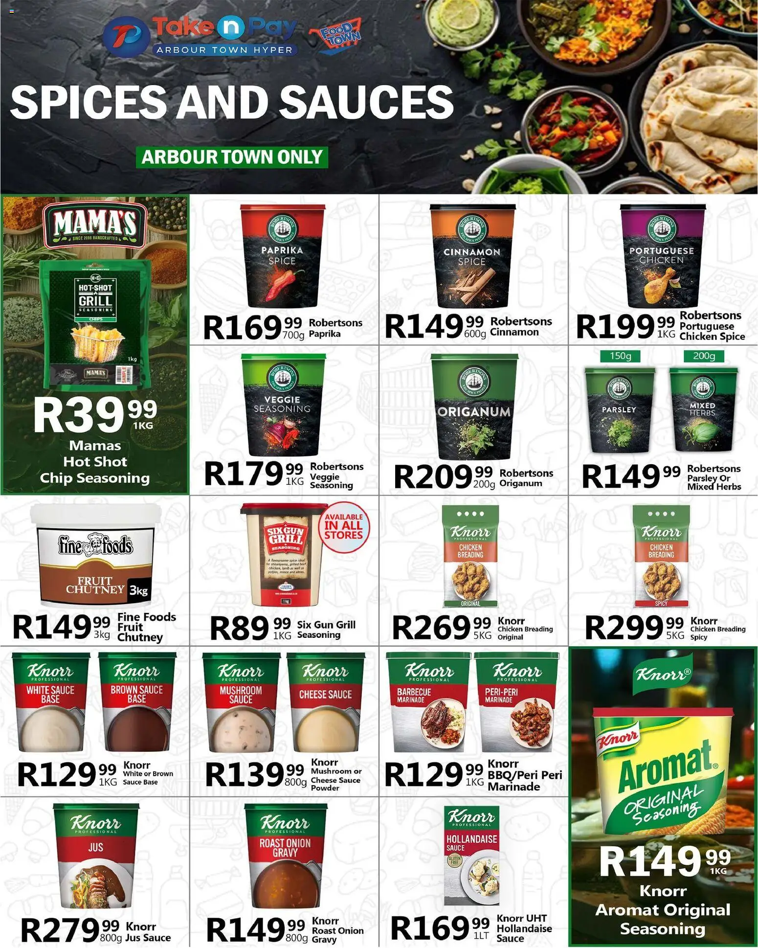 New Take n Pay catalogue – valid from 09.03.2026 | Page: 33 | Products: Chutney, Cheese, Chicken, Fruit
