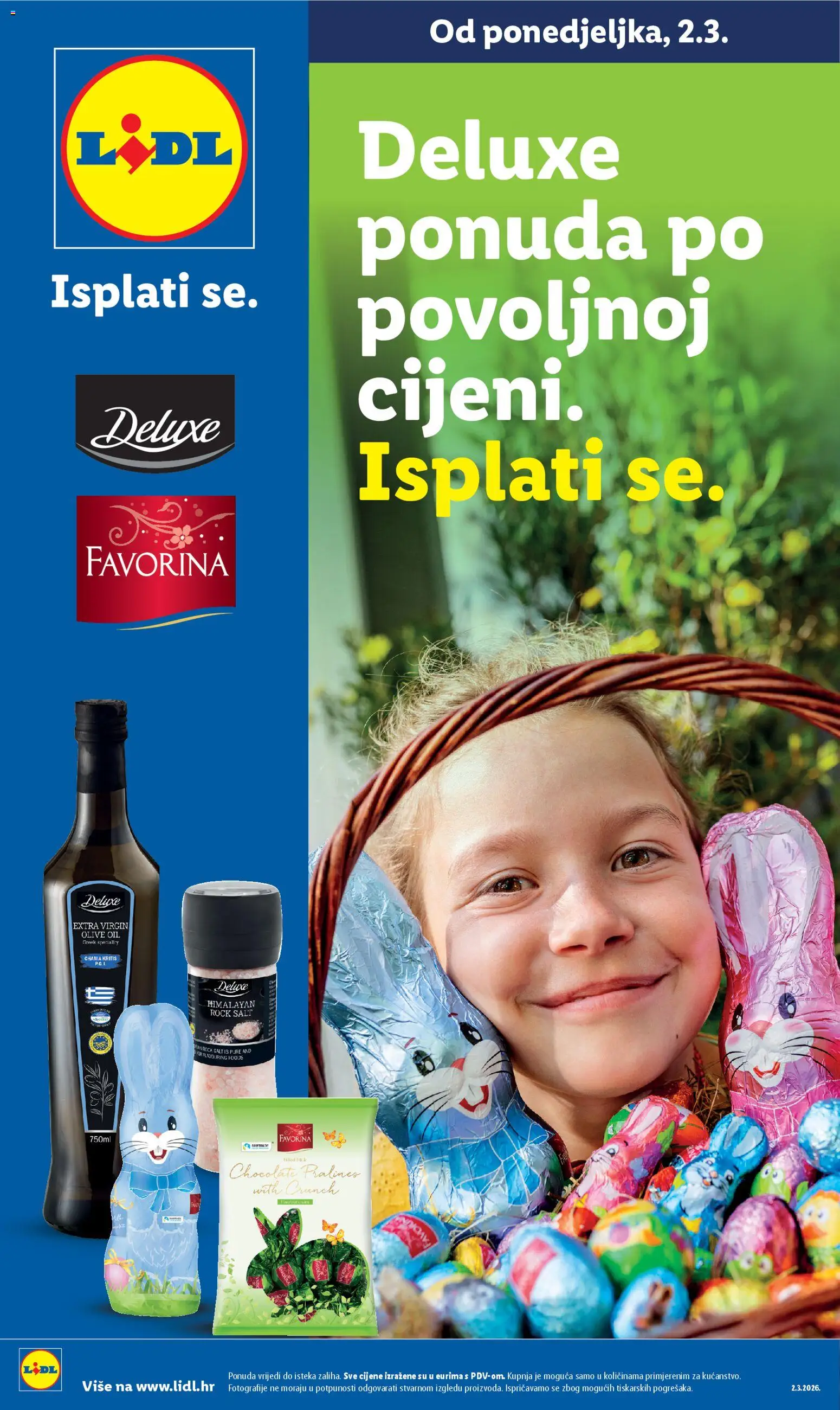 Lidl katalog | vrijedi od 02.03.2026 | Stranica: 1