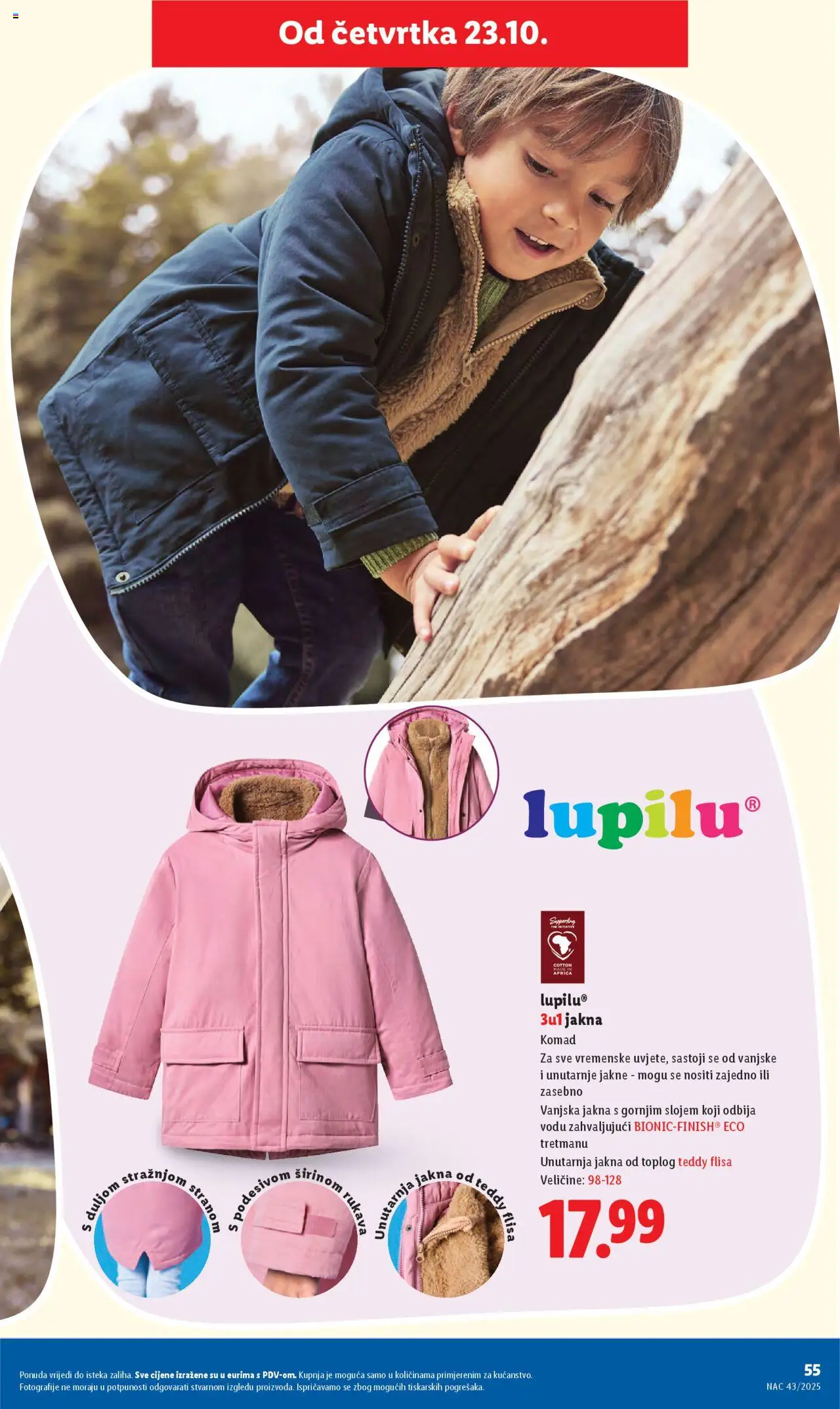 Lidl katalog | vrijedi od 20.10.2025 | Stranica: 55