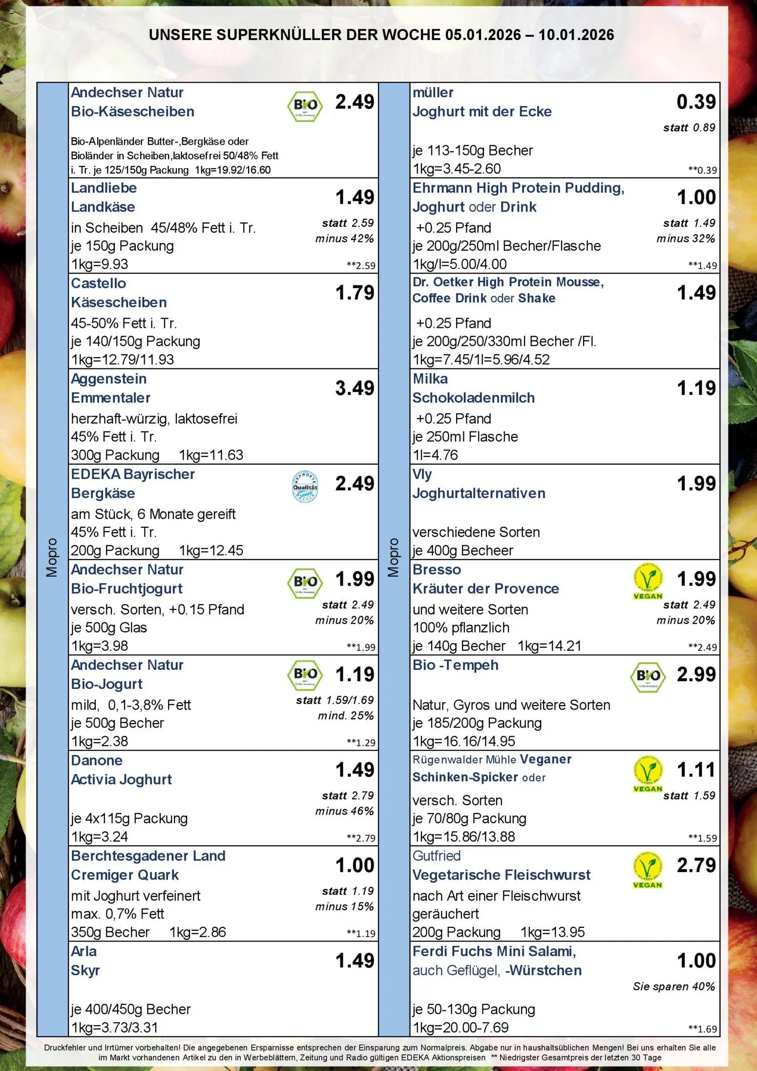 Simmel - Bayern – gültig ab 05.01.2026 | Seite: 6 | Produkte: Danone activia, Joghurt, Milka, Skyr