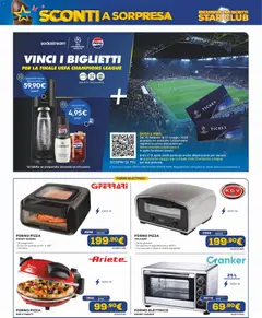 Anteprima del volantino Euronics volantino valido a partire dal 19.03.2026 | Pagina: 33 | Prodotti: Pizza, Bibita, Piatto, Forno elettrico