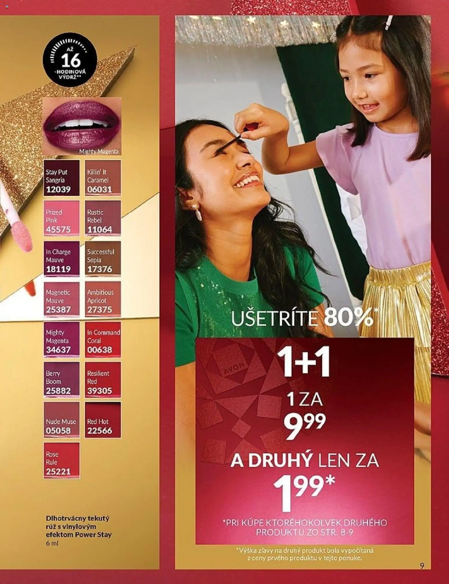 Nové Avon akcie – leták je platný od 01.12.2025 | Strana: 9
