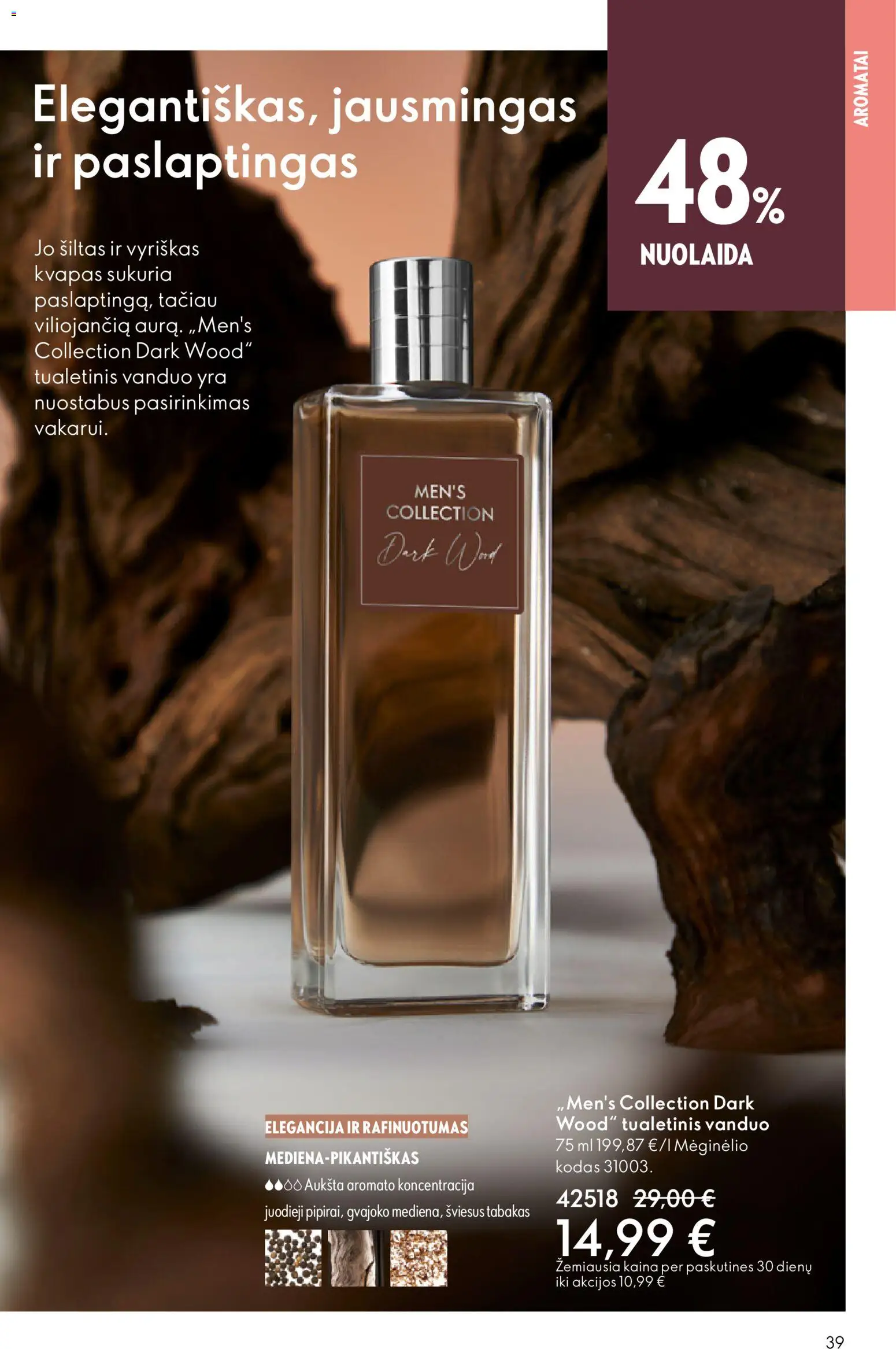 Oriflame akcijos nuo 28.01.2026 | Puslapis: 39 | Prekių: Kvapas, Tualetinis vanduo