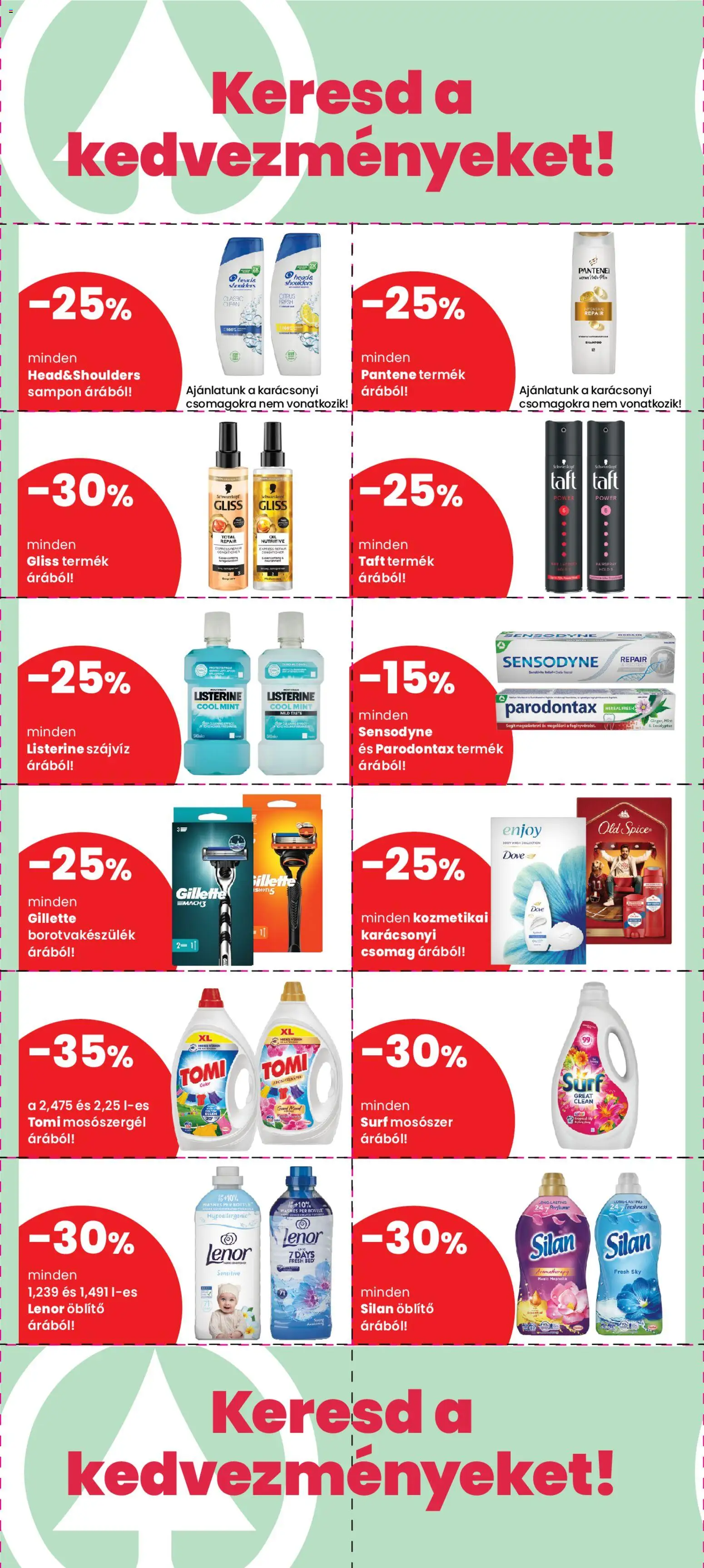 Interspar akciós ujság - amely érvényes a következő dátumtól: 01.12.2025 | Oldal: 3 | Termékek: Old spice, Sampon, Szájvíz, Mosószer