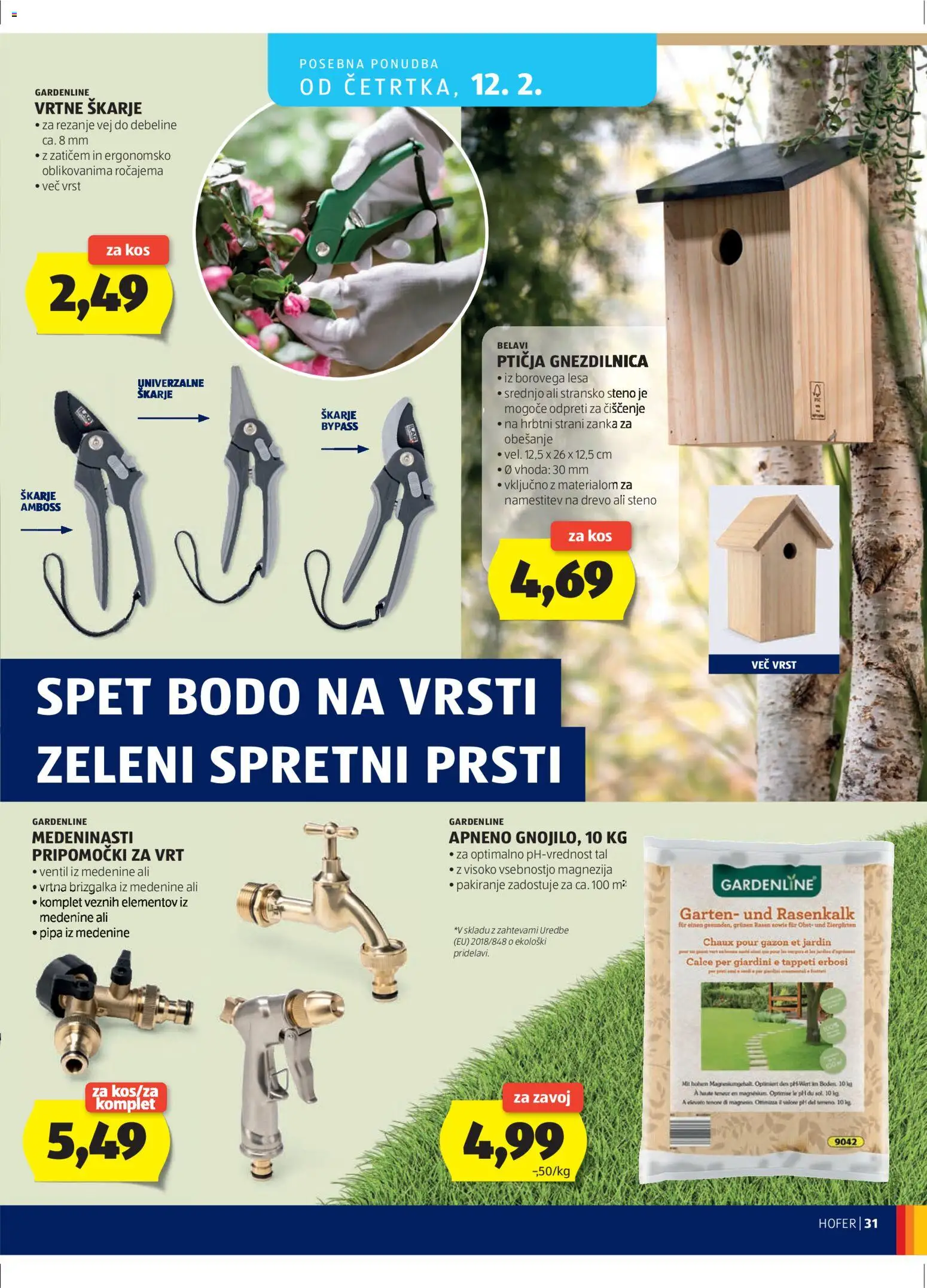 Hofer SI katalog | vrijedi od 04.02.2026 | Stranica: 31