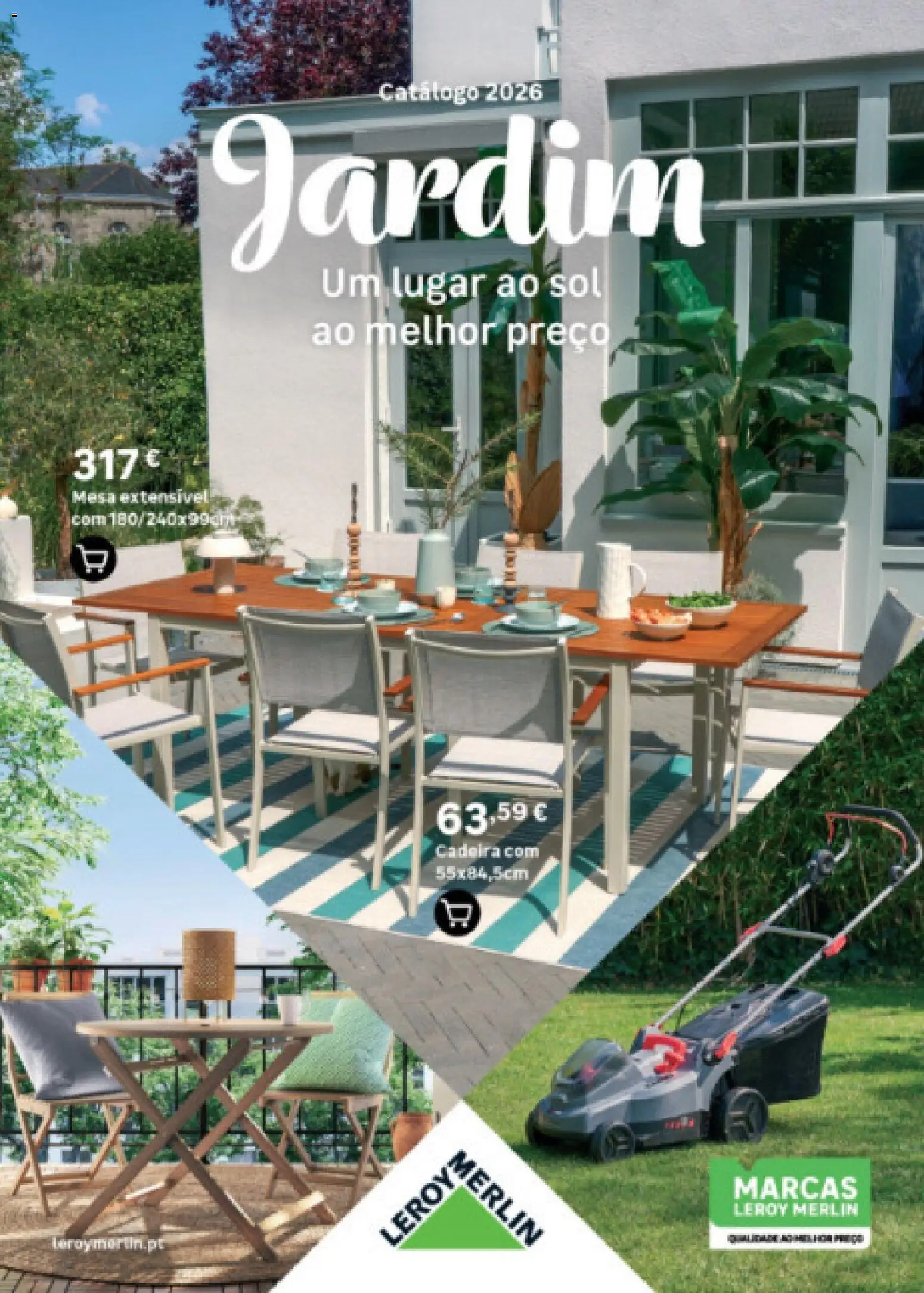 Leroy Merlin Arquipélago da Madeira Jardim │ válido de 12.03.2026 | Página: 1 | Produtos: Mesa, Cadeira