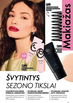 Oriflame leidinys galioja nuo 19.11.2025 | Puslapis: 67 | Prekių: Makiažas