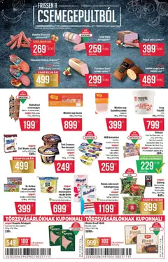 COOP Akciós újság - amely érvényes a következő dátumtól: 06.11.2025 | Oldal: 2 | Termékek: Krémtúró, Sajt, Mascarpone, Felvágott