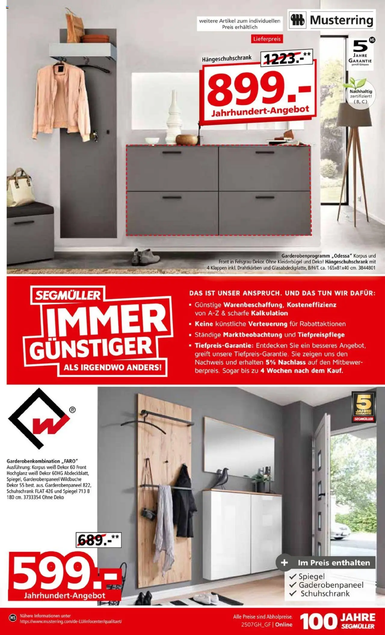 Segmüller Highlight - gültig ab dem 19.07.2025 | Seite: 37 | Produkte: Spiegel, Kleiderbügel