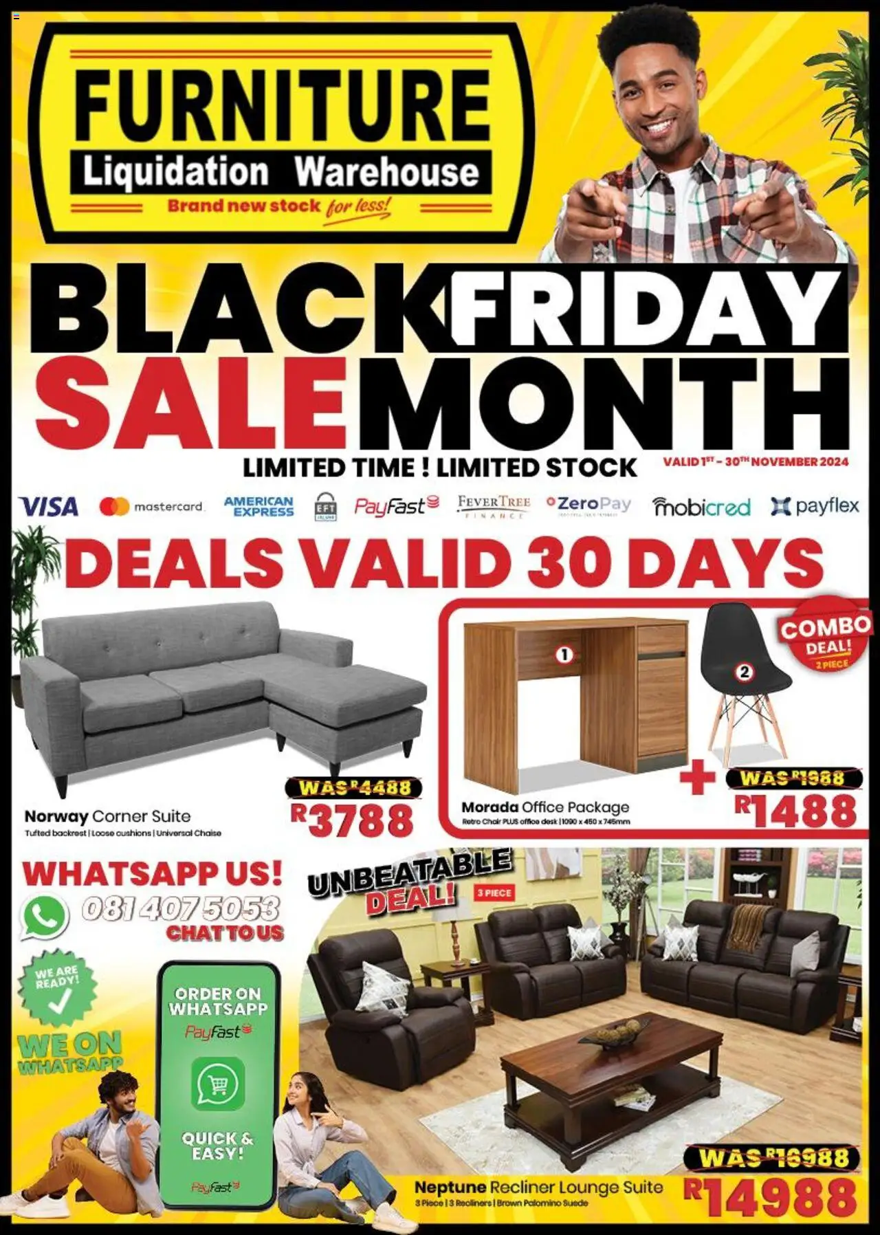 Lounge suite black friday 2025