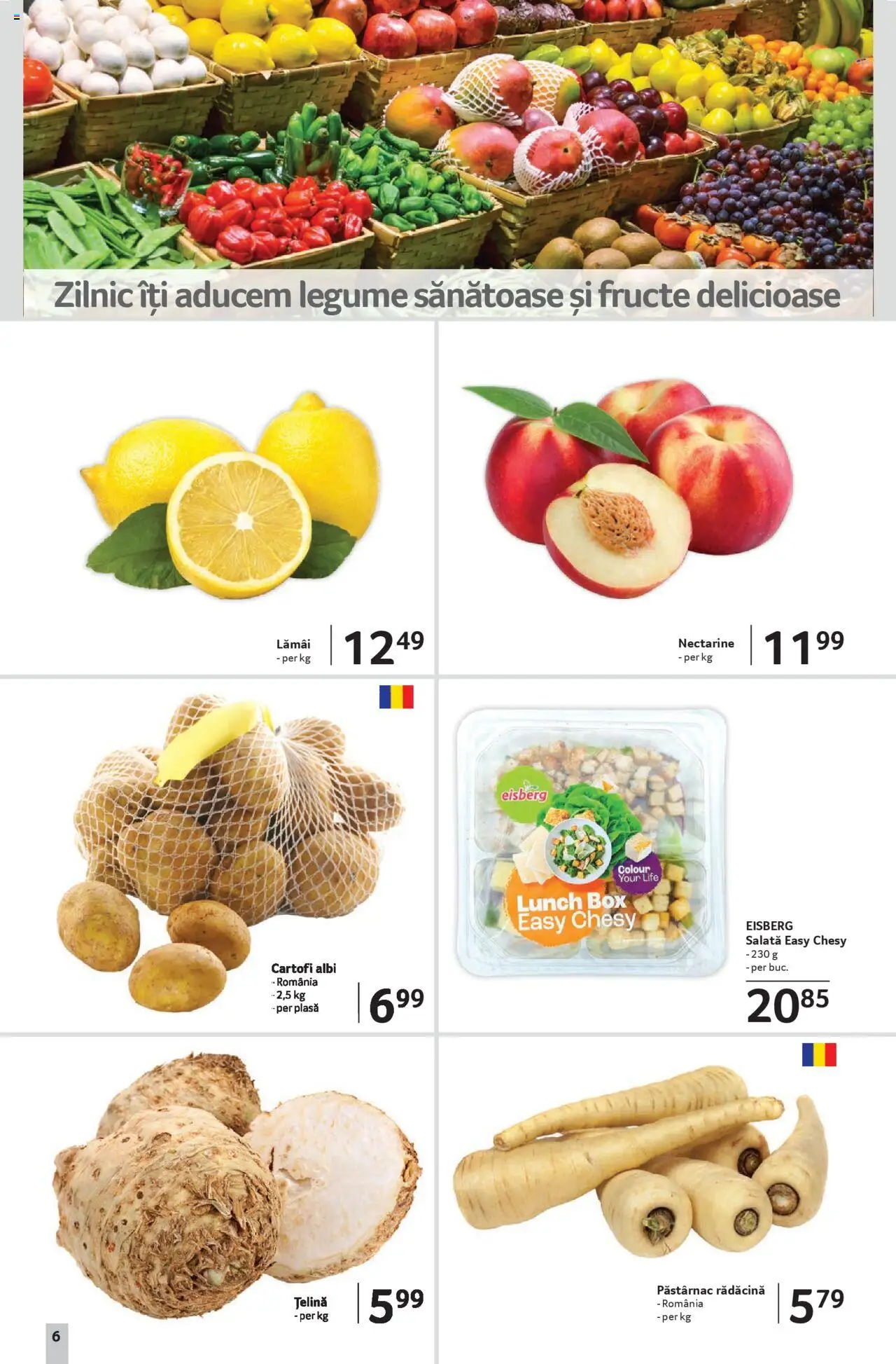Catalog Selgros - Magazine Mici – valabil de la 08.08.2025 | Pagină: 6 | Produse: Press Kemik, Salată, Cartofi, Legume
