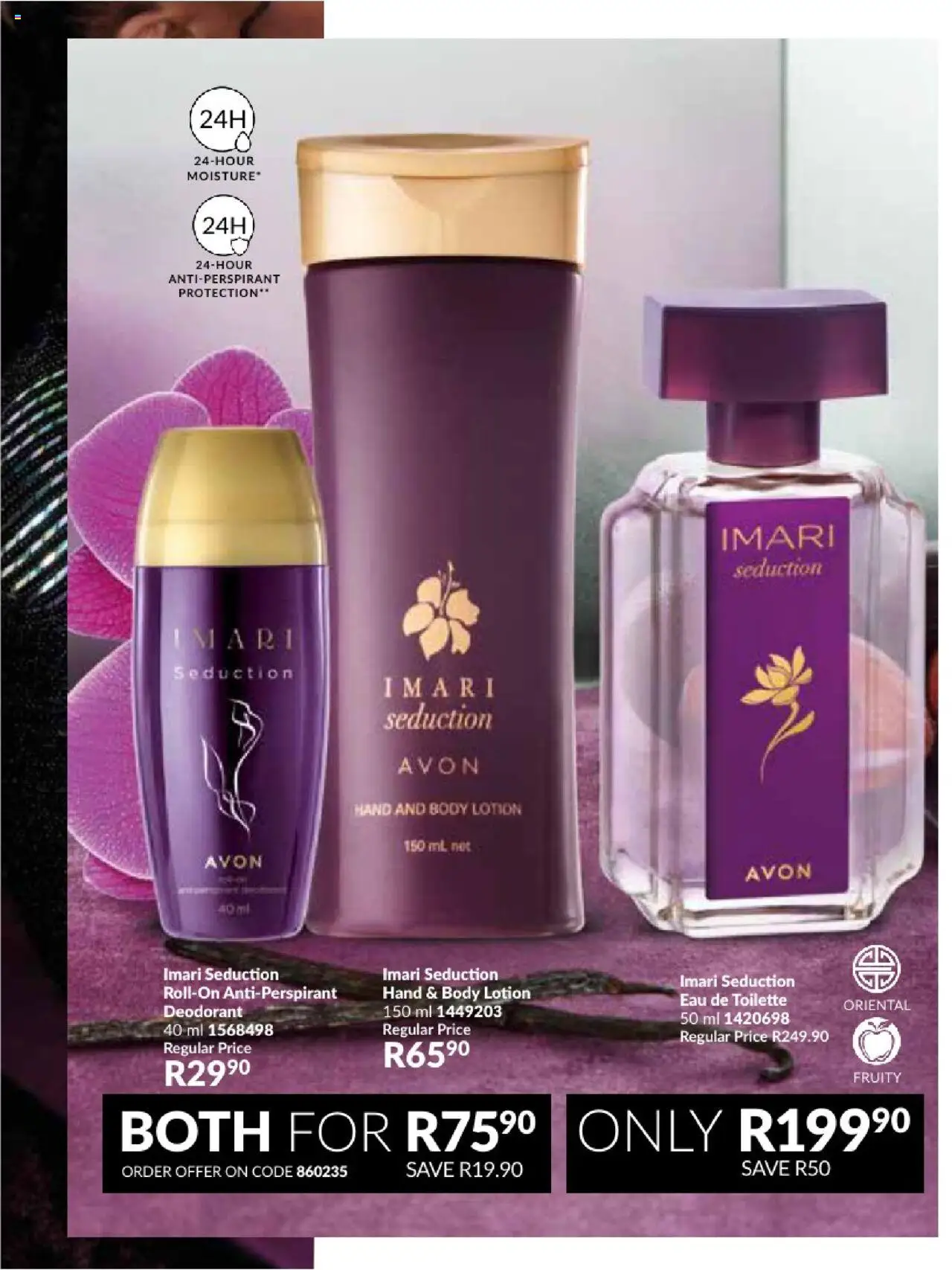 AVON Catalogue  │ valid from 01.08.2025 | Page: 35 | Products: Eau de toilette, Deodorant, Antiperspirant, Lotion