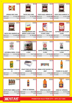 KIT KAT Cash & Carry Weekly Traders Special │ valid from 24.07.2025 | Page: 10 | Products: Cake, Flour, Rice, Fruit