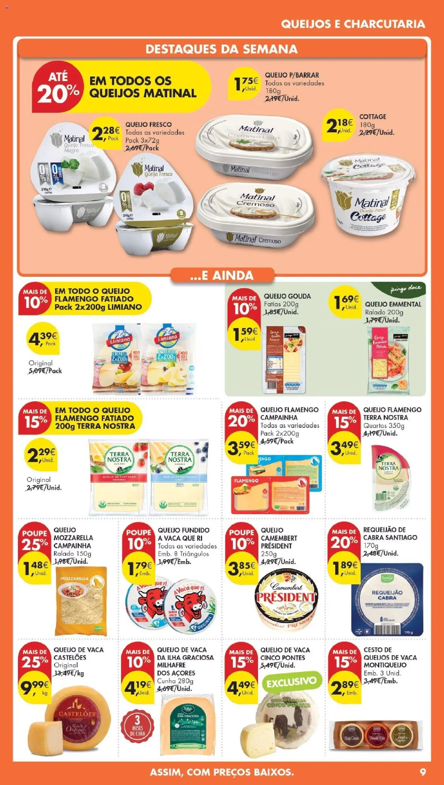 Pingo Doce Poupe Esta Semana Madeira │ válido de 21.04.2026 | Página: 9 | Produtos: Campainha, Queijo, Requeijão