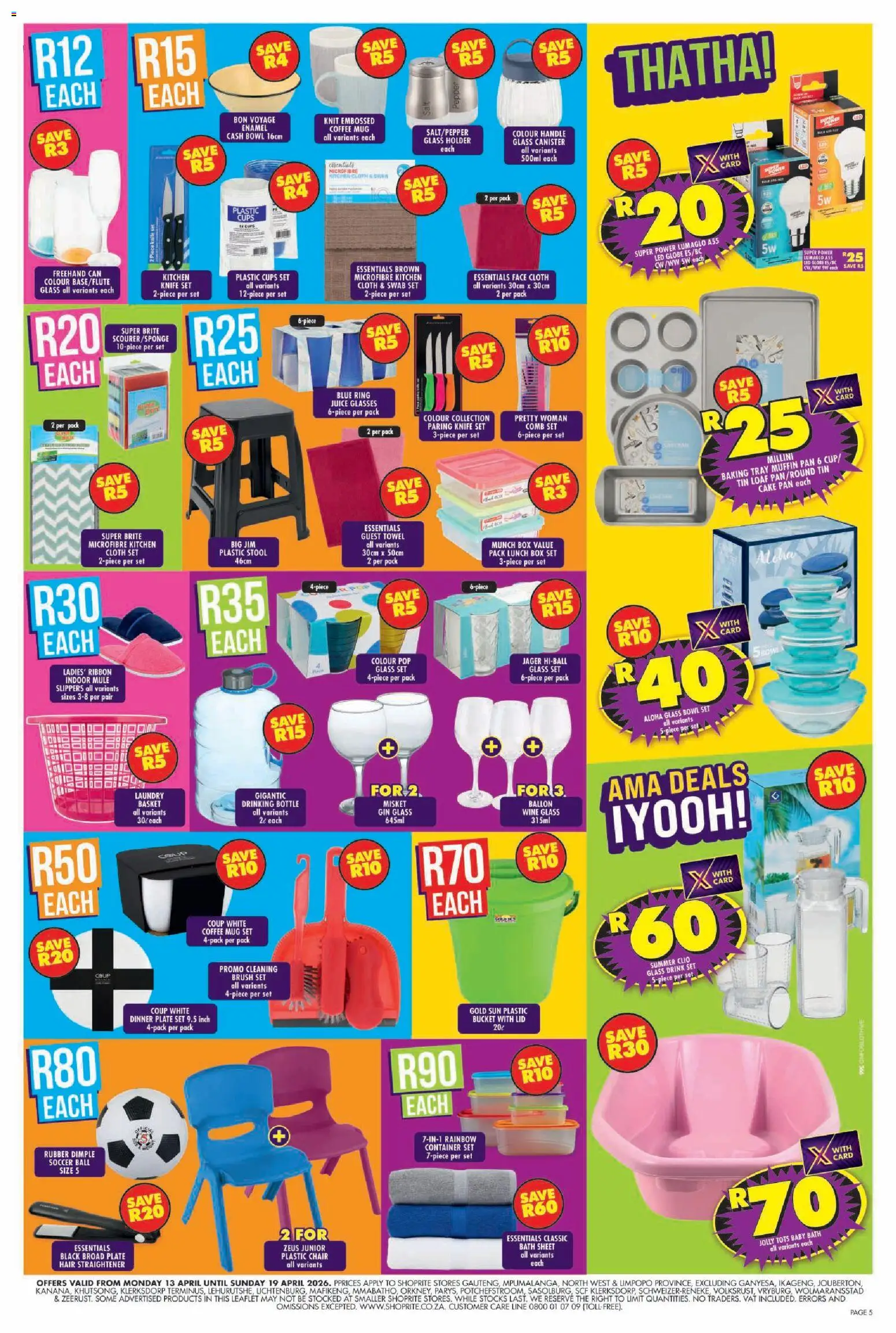 New Shoprite catalogue – valid from 13.04.2026 | Page: 5