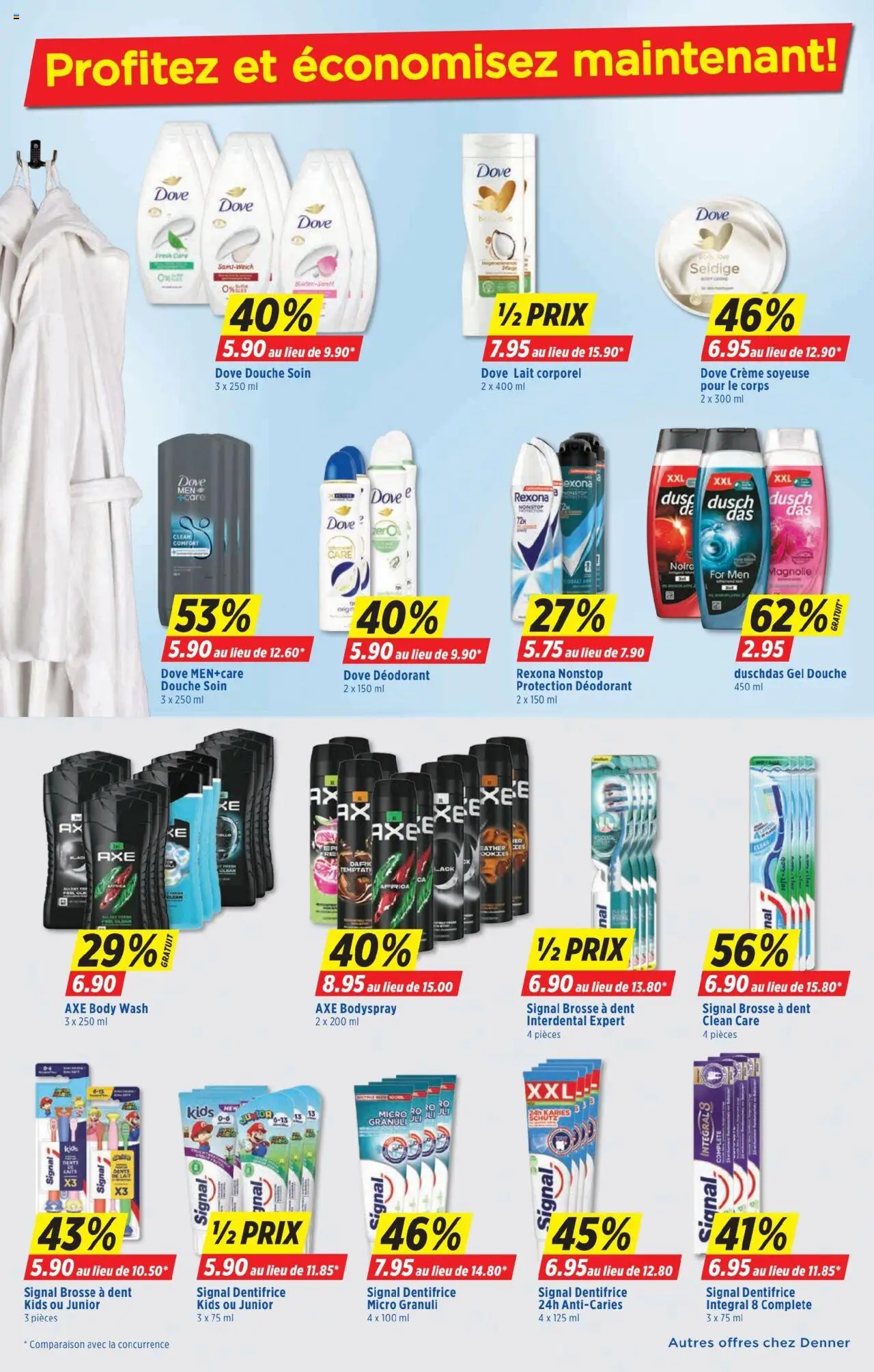 Denner Aktionen FR ab 12.08.2025 | Seite: 22 | Produkte: Deodorant, Body Lotion, Body Cream, Creme