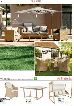 Anteprima del volantino Catalogo Giardino 2025 Leroy Merlin valido a partire dal 02.06.2025 | Pagina: 11 | Prodotti: Braccioli, Alluminio, Divano, Poltrona