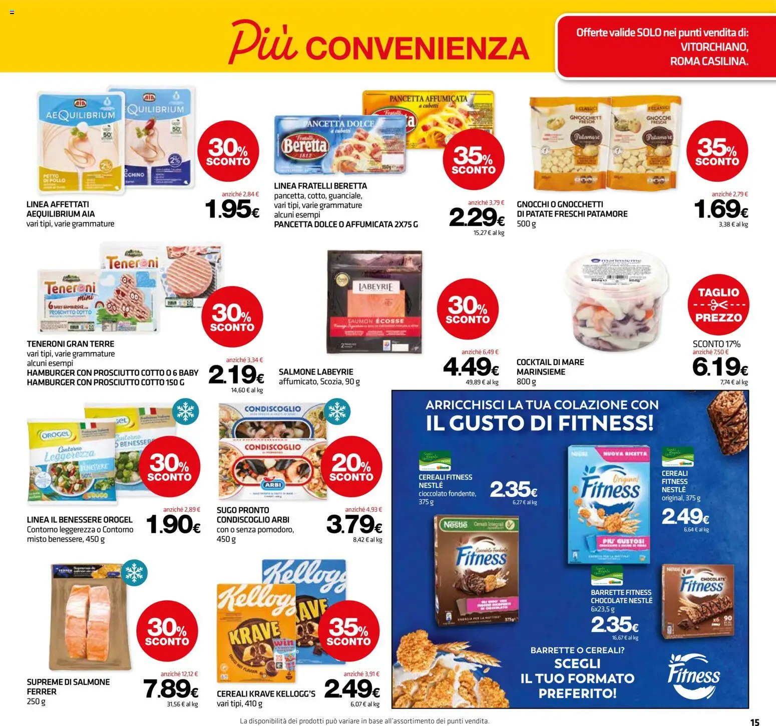 Volantino Superconti del 08.04.2026 | Pagina: 16 | Prodotti: Cioccolato, Gnocchi, Hamburger, Gnocchetti