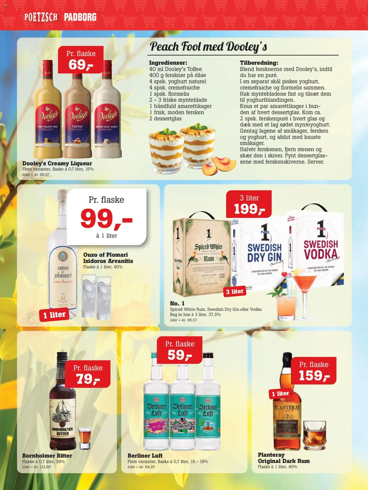 Poetzsch Padborg tilbudsavis – gyldig fra 26.02.2026 | Side: 20 | Produkter: Yoghurt, Gin, Ferskner, Flormelis