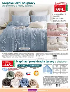 Náhled letáku Decodoma katalog od 16.02.2026 | Strana: 27 | Produkty: Prostěradla, Povlak na polštář, Matrace, Polštář