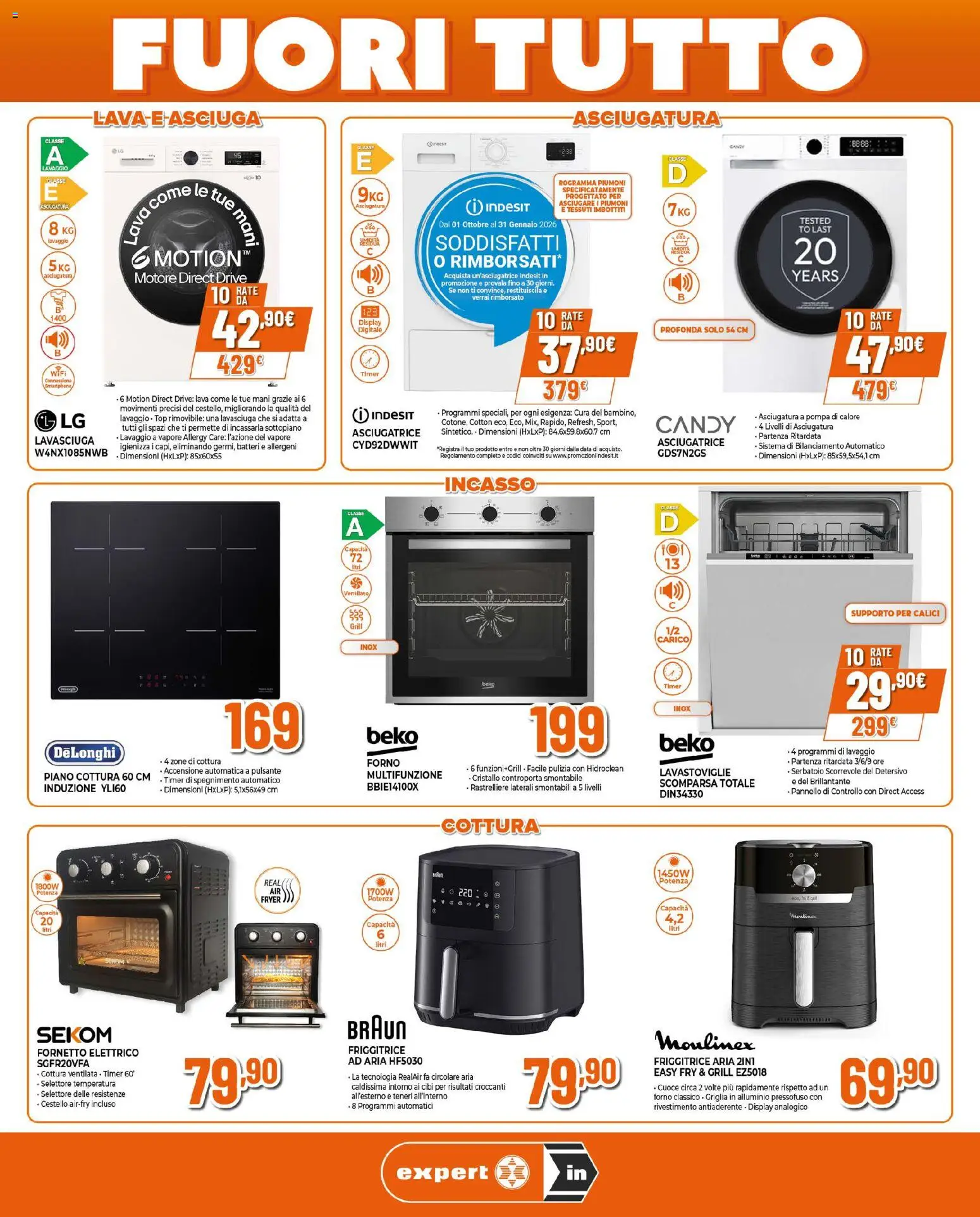 Volantino Ipercoop del 15.01.2026 | Pagina: 6 | Prodotti: Top, Lavastoviglie, Alluminio, Friggitrice