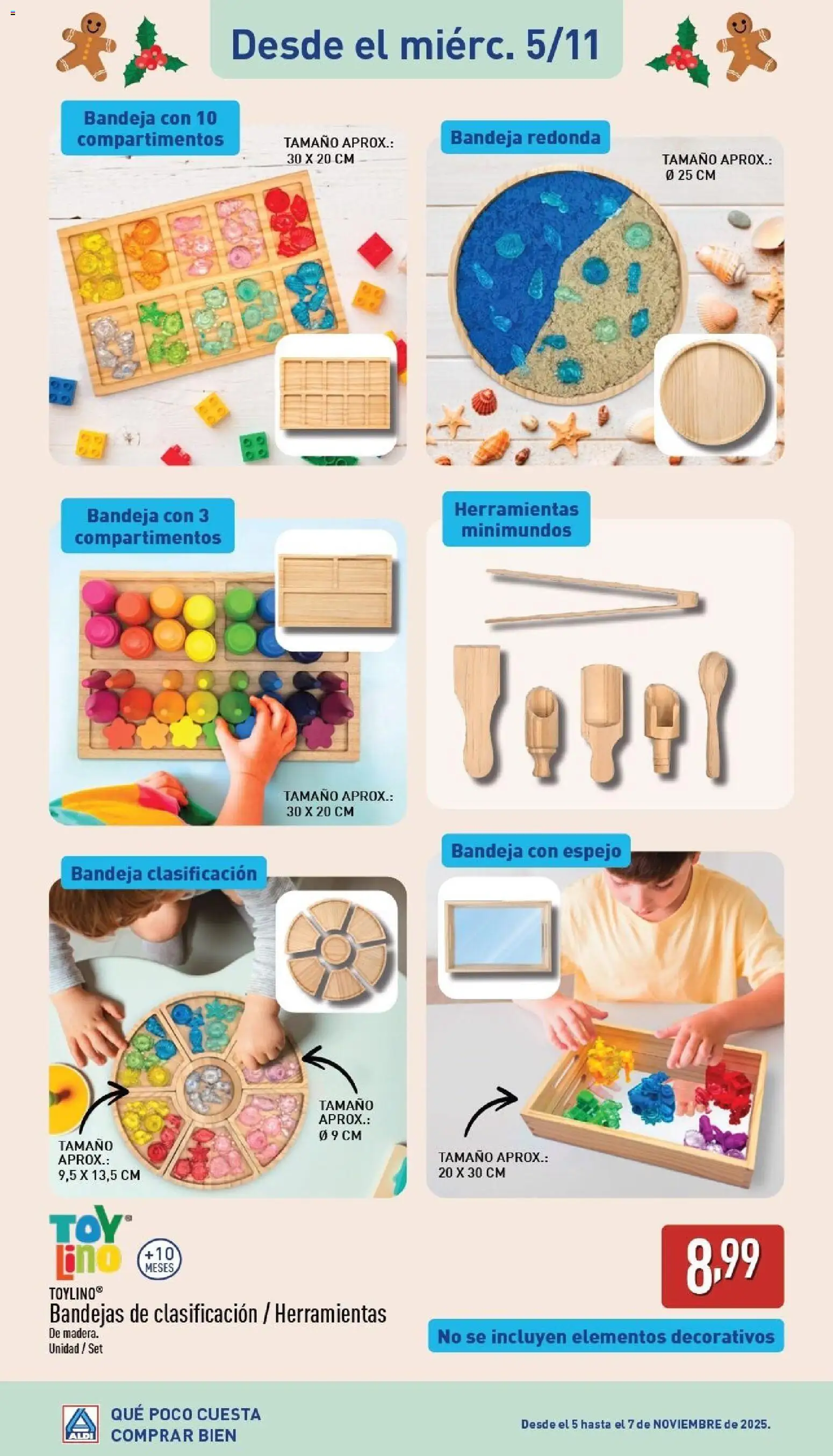 Aldi folleto Baleares │ válido desde el 02.11.2025 | Página: 10 | Productos: Bandeja, Espejo